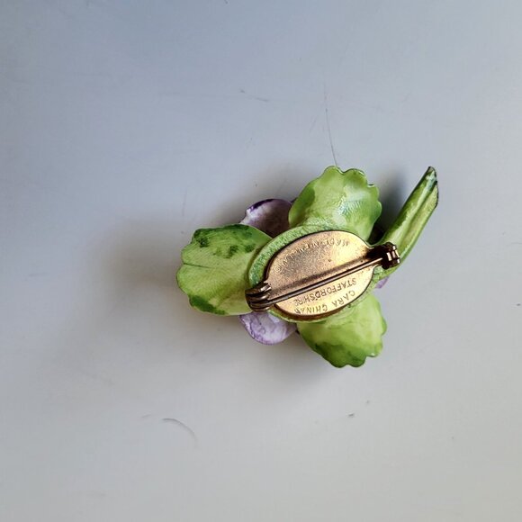 VINTAGE CARA CHINA BROOCH - Picture 6 of 7